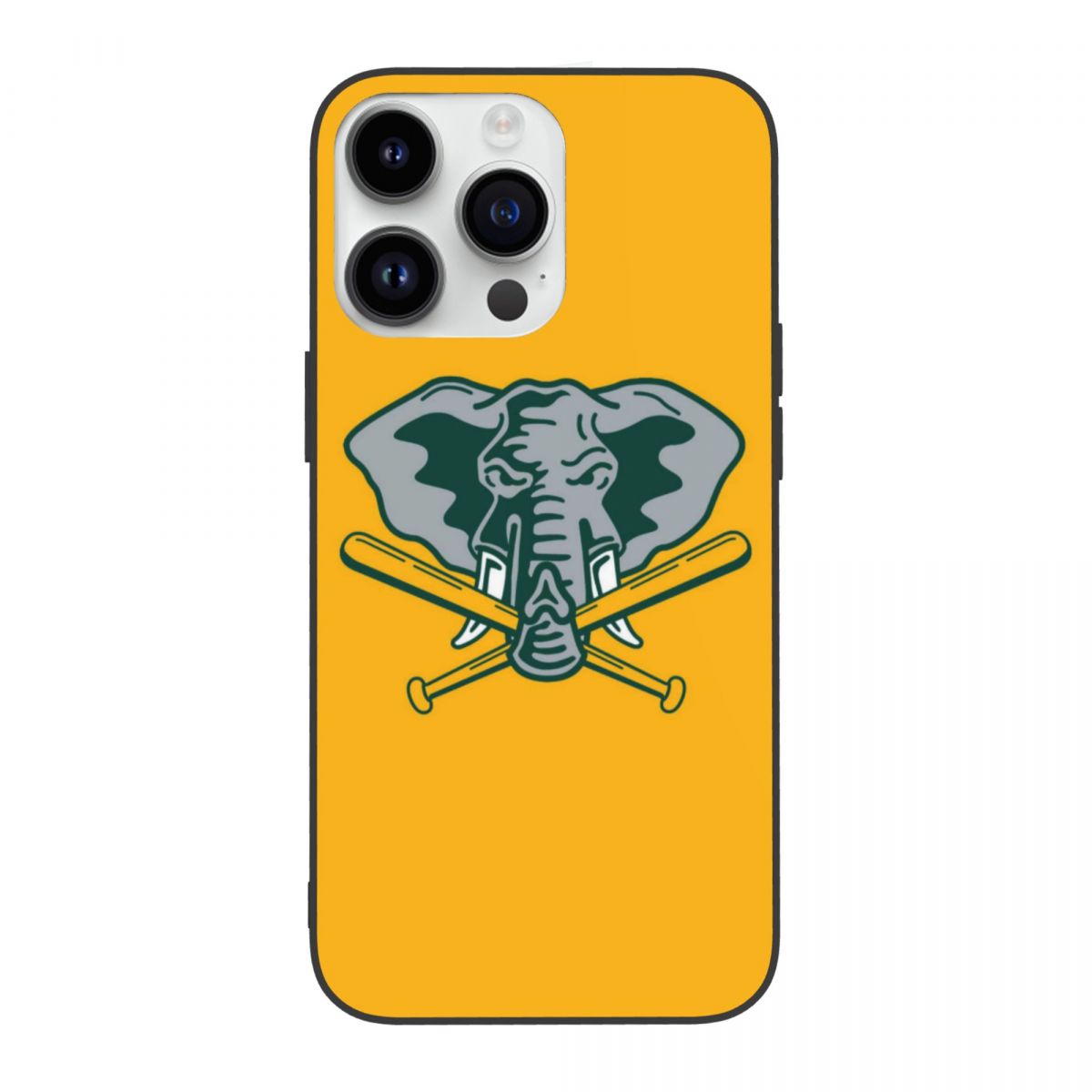 Oakland Athletics Angry Elephant iPhone 14 Cover