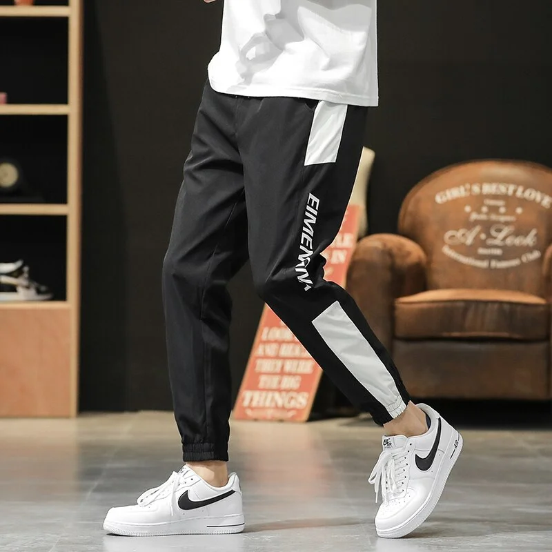 Men arem Pants 2022 Hip Hop Jogger Pants Men Fashion Casual Track Trousers Streetwear Harajuku Hipster Sweatpants
