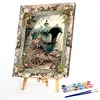 Carriage-Paint by Numbers Acrylic Painting 40*60CM(Poster style）(HOT)
