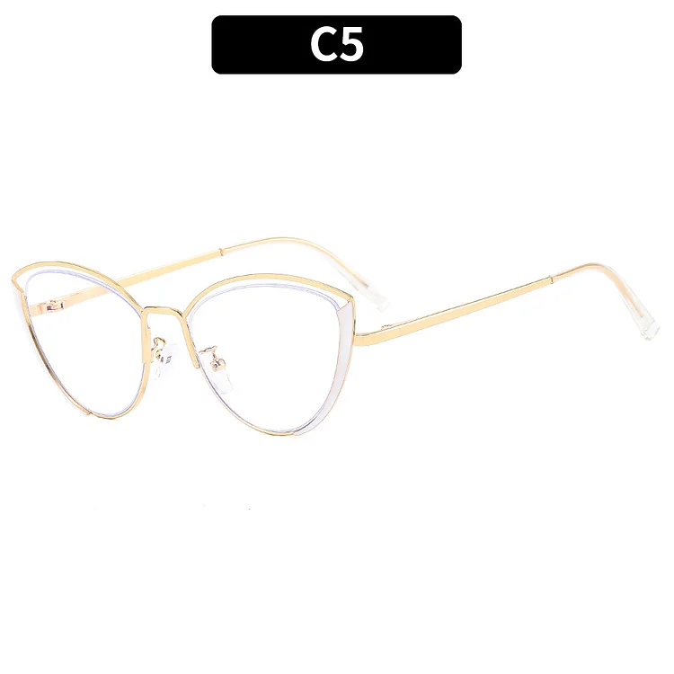 XJiea Luxury Brand Designer Eyeglasses Frames Women Anti-Blue Light Lenses High Quality Myopia Hyperopia Glasses