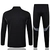25/26 Inter Miami Black long zipper  Training Jacket Set