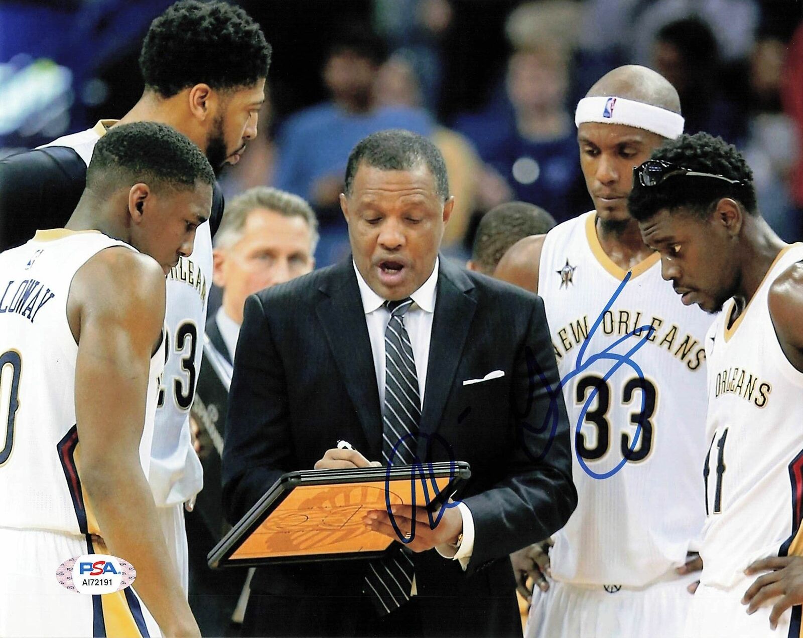 Alvin Gentry signed 8x10 Photo Poster painting PSA/DNA New Orleans Pelicans Autographed