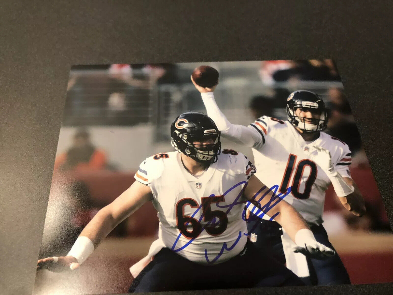 Cody Whitehair Chicago Bears Autographed Signed 8X10 Photo Poster painting W/COA