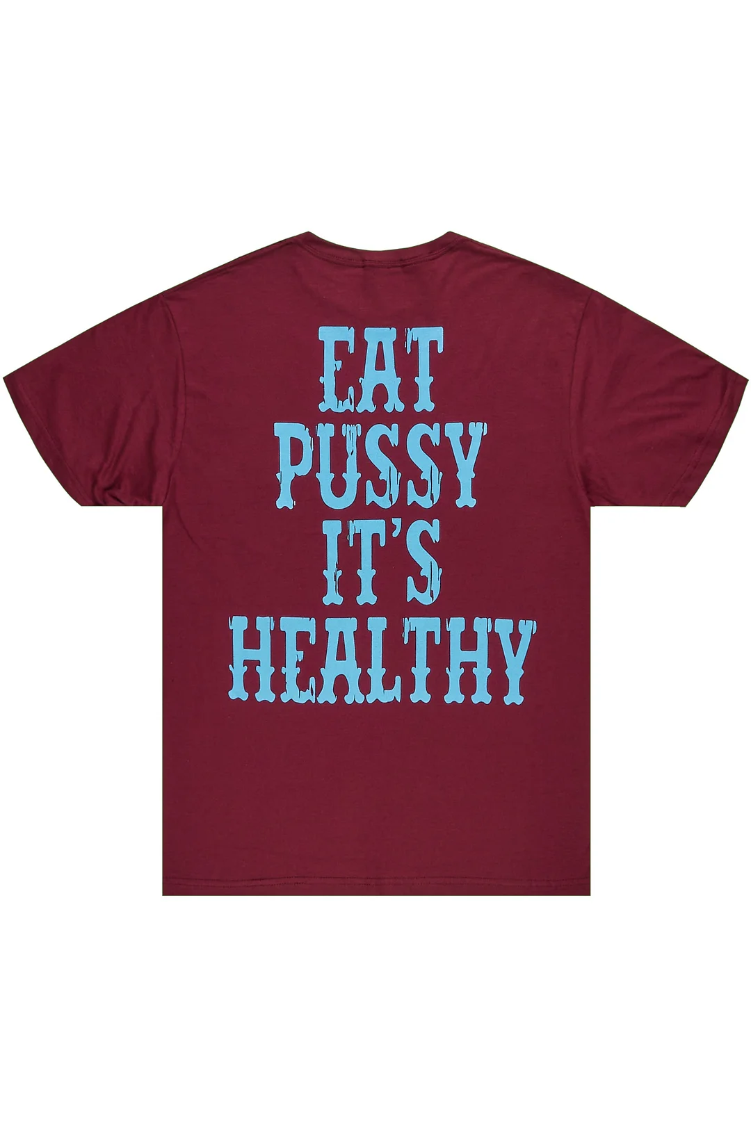 Posse Maroon/ Blue Graphic T-Shirt