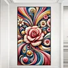 (40*70cm)Flower - Full Round Drill Diamond Painting