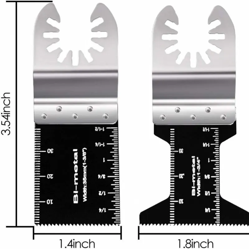 20 Metal Wood Oscillating Multitool Quick Release Saw Blades
