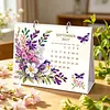 DIY 2027 Diamond Painting Calendar Art Kit Paper Desk Calendar Desktop Decoration Craft Kit