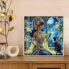 Ägyptische Schönheit 5d DIY Diamant Kunst Malerei Sets Teilbohrer Edelstein Kunst 30x30cm