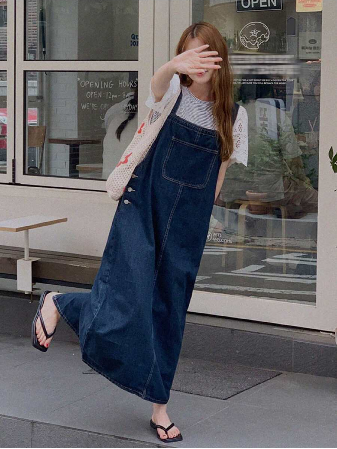 Women's Non-Stretch Denim-Like Dress - Structured Everyday Casual Outfit, Machine Washable For Spring/Summer/Fall - Everyday & Formal Events, Denim Dresses, Versatile Event Wear, Opaque Fabric | IFYHOME