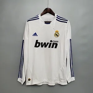 2010/2011 Retro Long Sleeve Real Madrid Home