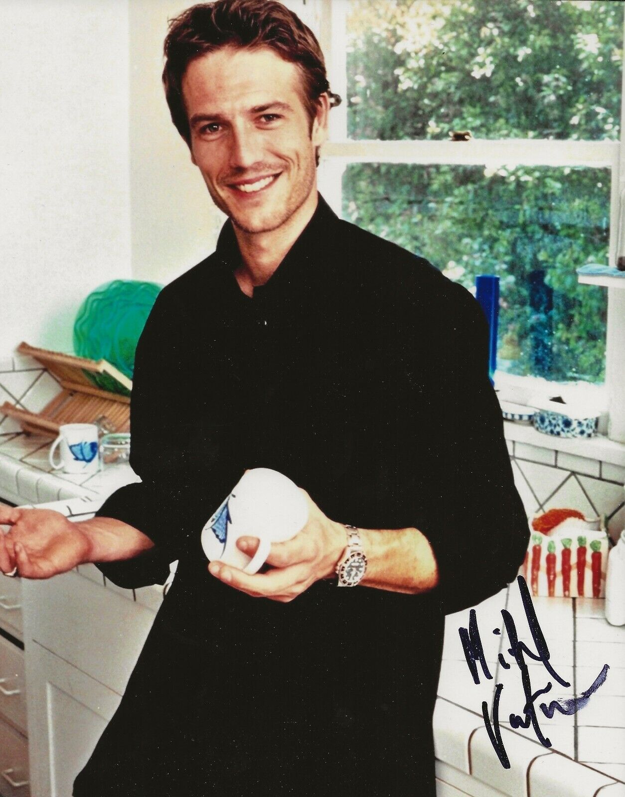 Michael Vartan REAL hand SIGNED Photo Poster painting COA Autographed Actor Alias