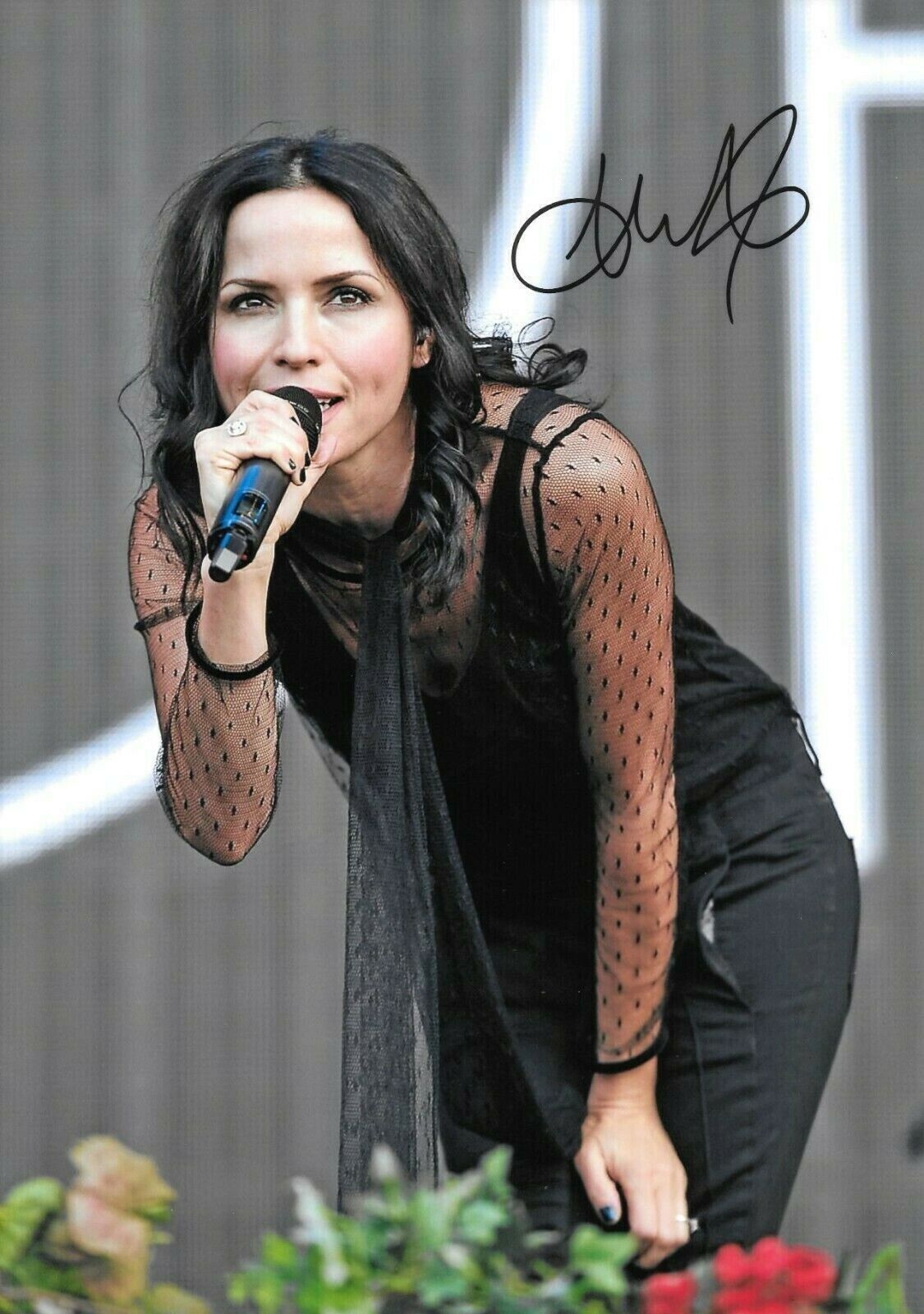 Andrea Corr 8x6 INCH autograph signed Photo Poster painting