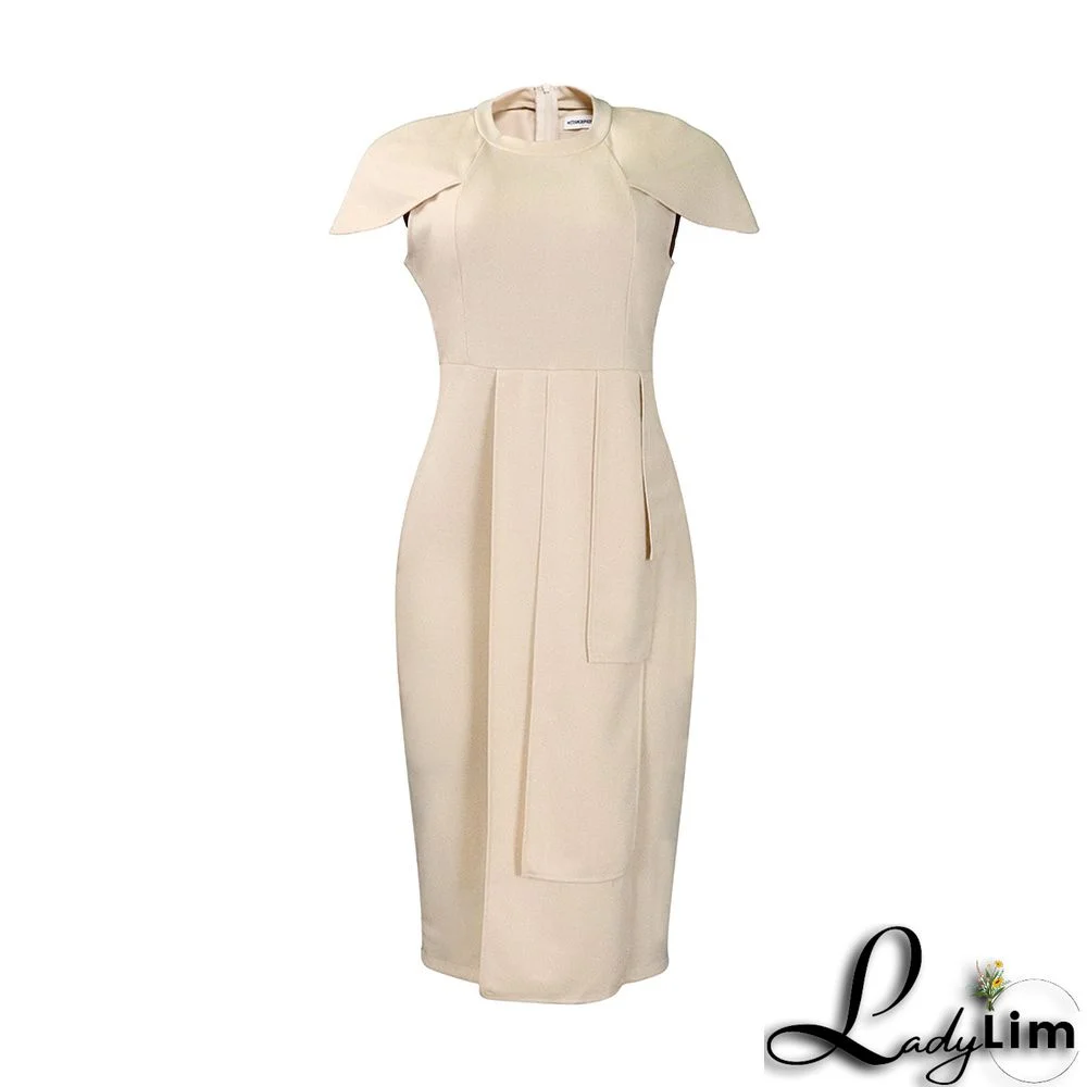 Ladies Africa Summer Elegant Short Sleeve Bodycon Dress