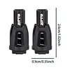 2pcs Gear Shift Lever Adjust Bolt Adapter Finger Dial Bicycle Shifter Cable Adjuster Screw Fine-Tuning Transmission Shifting Adjust Bolt for M5 Wire Brake CNC