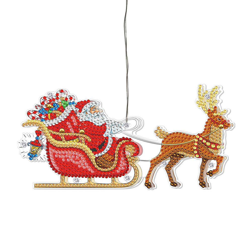 

Christmas Double Sided - 5D DIY Craft Lamp, 501 Original