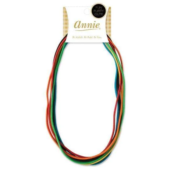 Annie Headband 18" 6ct Asst Color