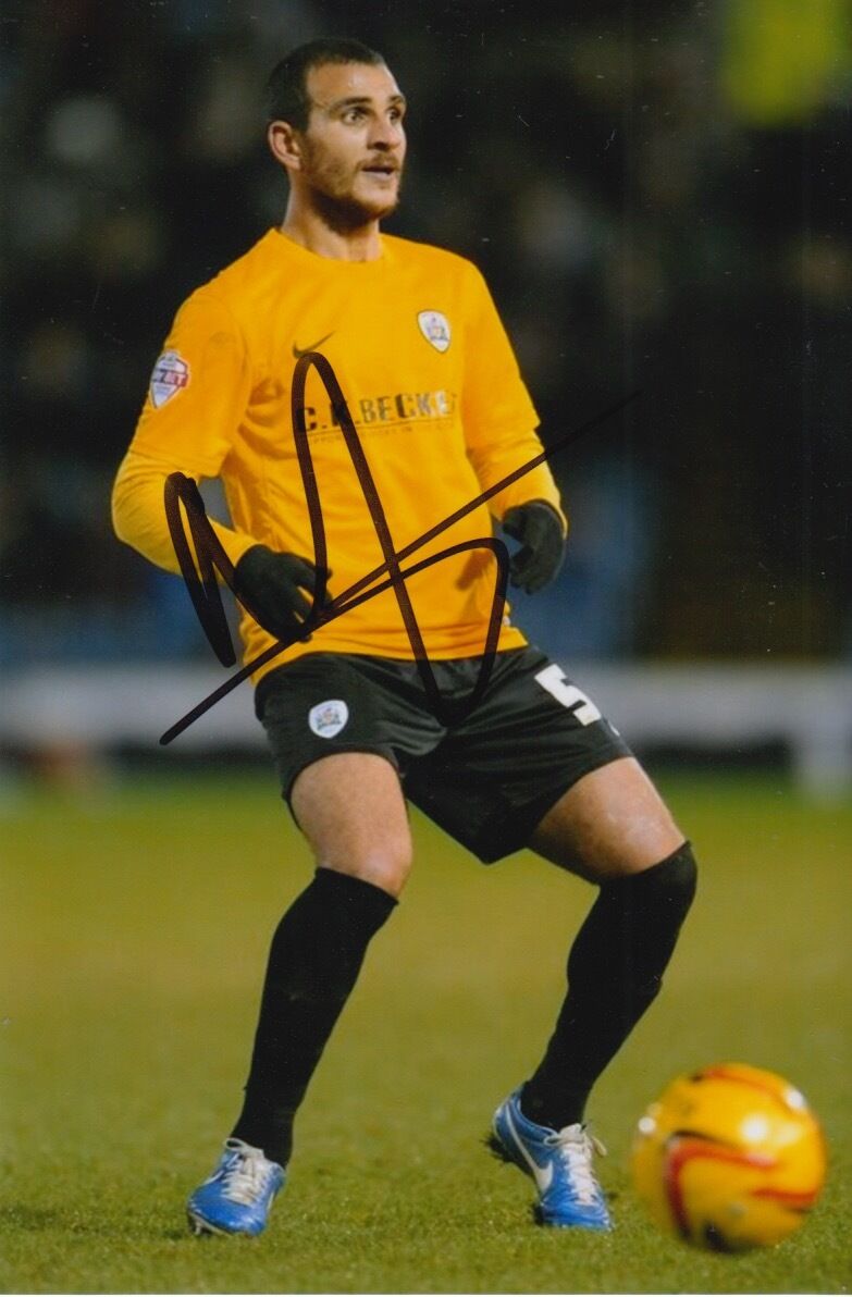 BARNSLEY HAND SIGNED MARCUS TUDGAY 6X4 Photo Poster painting 1.