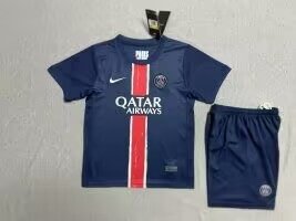 24/25 PSG Paris Saint Germain Home Kids Kit Football jersey Thai Quality