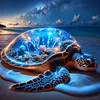 Diamond Painting -DIY Round Drill Turtle(40x40cm)