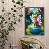 Diamond Painting-DIY Full Round Drill Wings Cat(40x60cm)