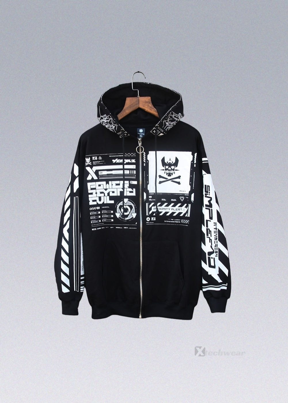 Zipper Hoodie Jacket CYBERNET techwear-x