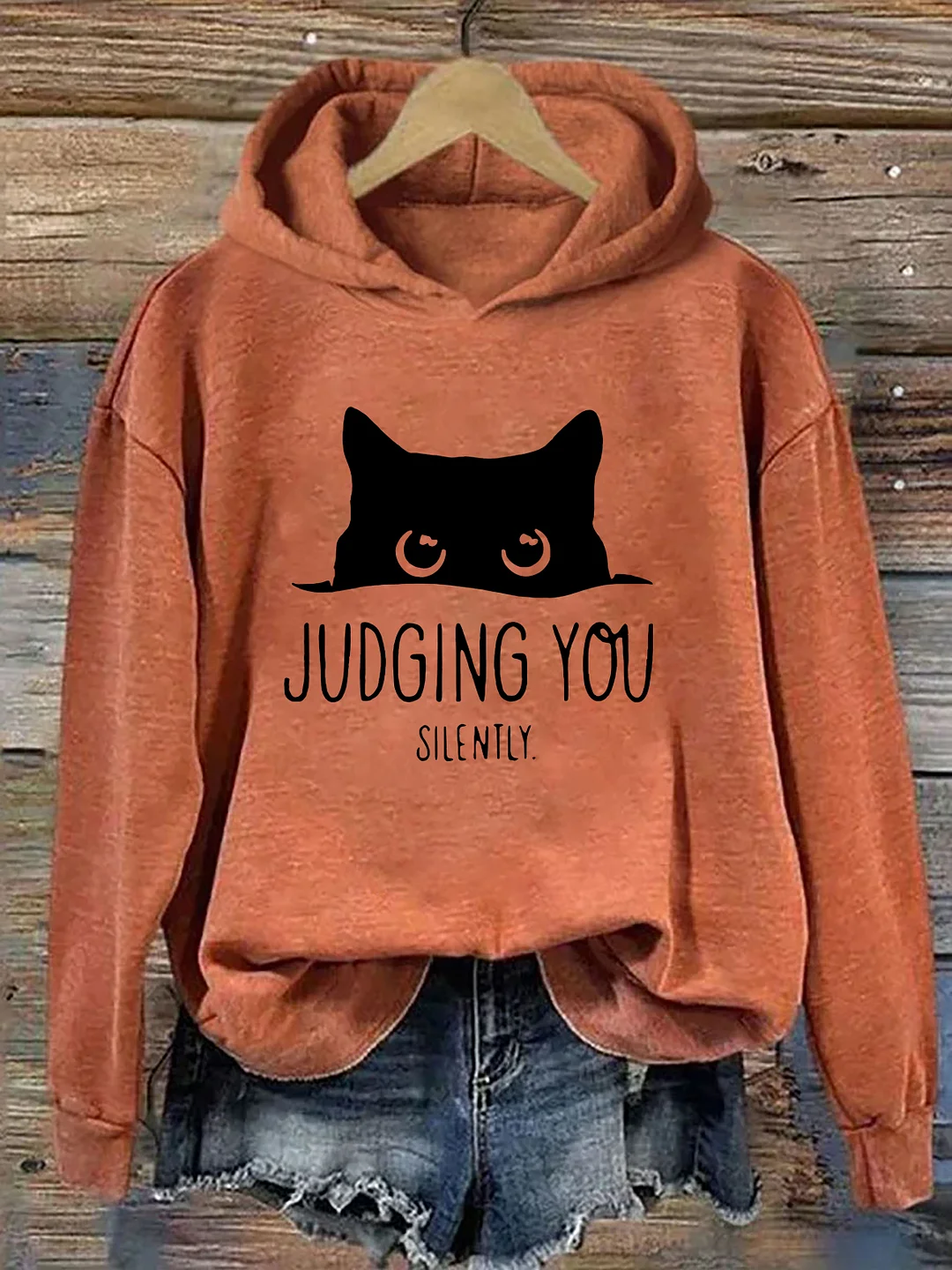  Judging You Silently Hoodie 