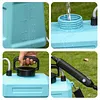 8L Pesticide Sprayer with Adjustable Shoulder Strap Electric Garden Flower Spraying Equipment Retractable Wand for Yard Lawn
