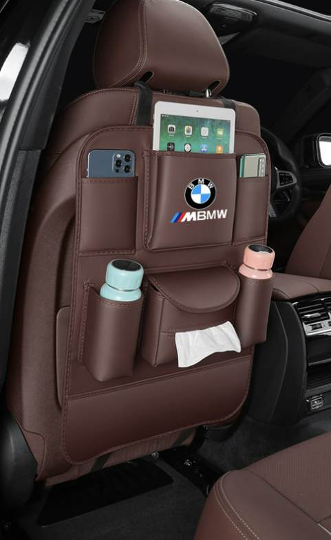 Car seat back storage bag