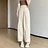 Ohanaparts Summer Women's Wide Leg Pants Thin High Waist Loose Ankle-Length Pants Solid Khaki Cool Capris Casual Harem Pants for Women