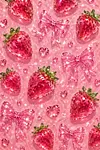 Luxury AB Velvet Diamond Painting Kit - Strawberry