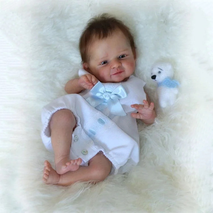 [New] 20" Realistic Blue Eyes Reborn Baby Girl Doll Named Mikay - Reborndollsshop®-Reborndollsshop®