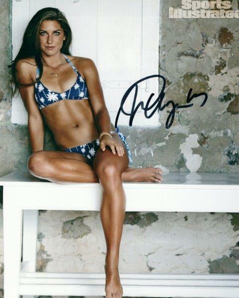 REPRINT - ALEX MORGAN USA Soccer Signed Autographed 8 x 10 Photo Poster painting RP Man Cave