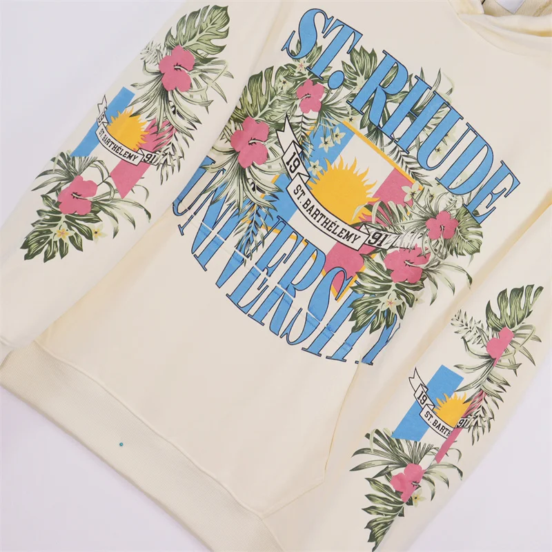 RHUDE 2023 new hoodie sports sweater