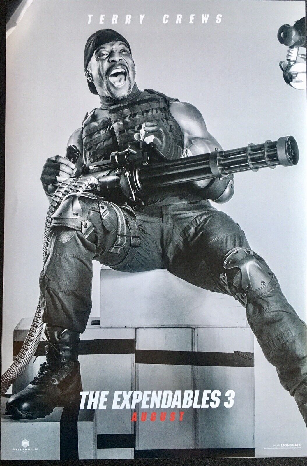 The Expendables 3 Movie Collectible Poster 12X18 Print : TERRY CREWS Photo Poster painting