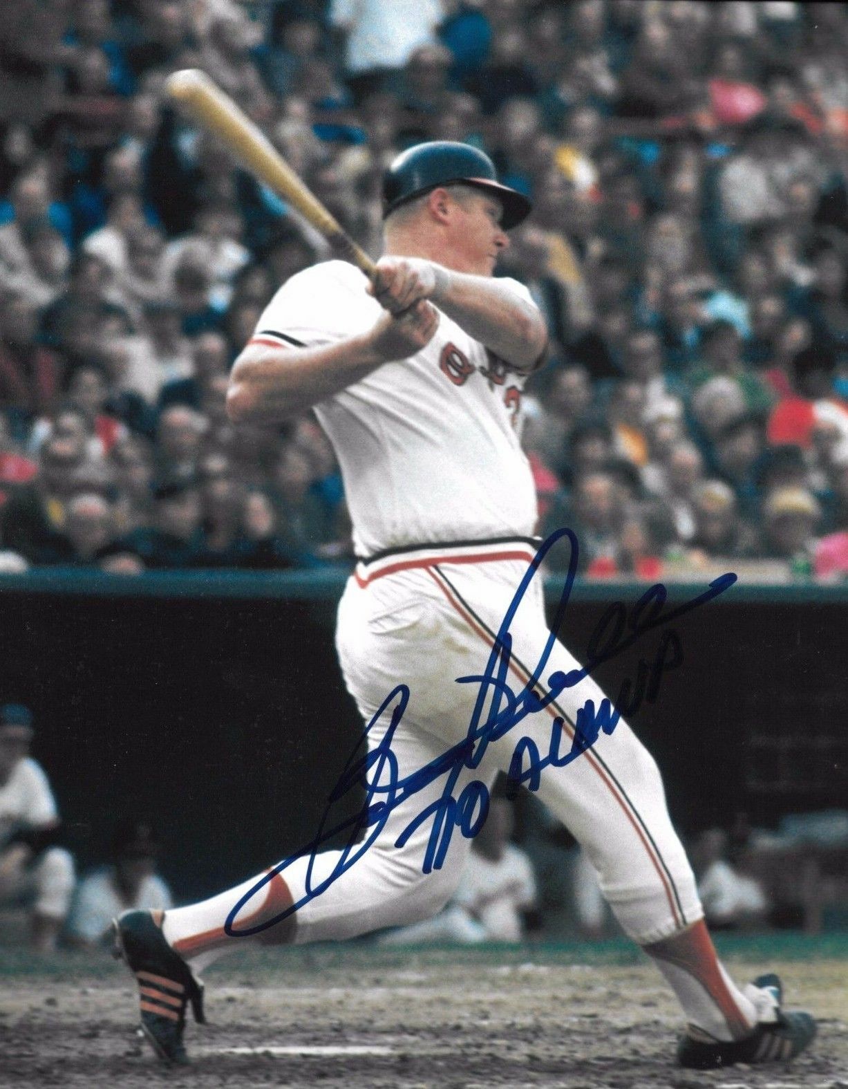 Boog Powell Autographed Signed 8x10 Photo Poster painting ( Orioles ) REPRINT