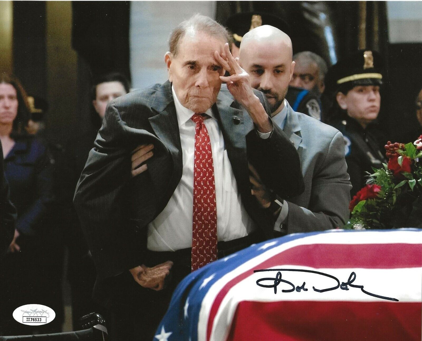 Bob Dole USA Senator Presidential Candidate signed 8x10 Photo Poster painting autographed 2 JSA