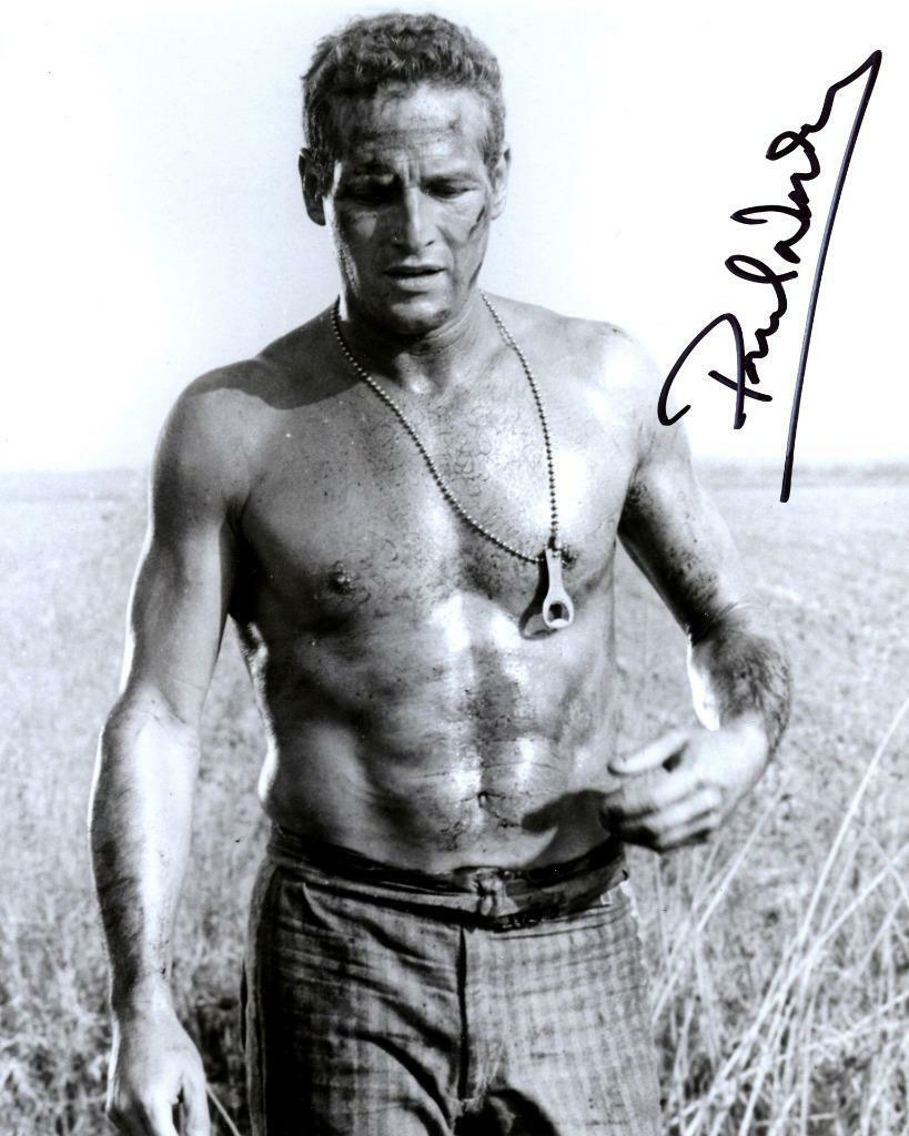 Paul Newman Cool Hand Luke SIGNED AUTOGRAPHED 10X8 REPRO Photo Poster painting PRINT