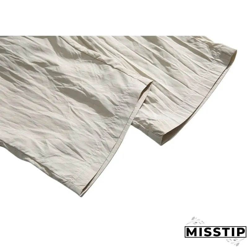 Simple Straight Leg Yamamoto Pants