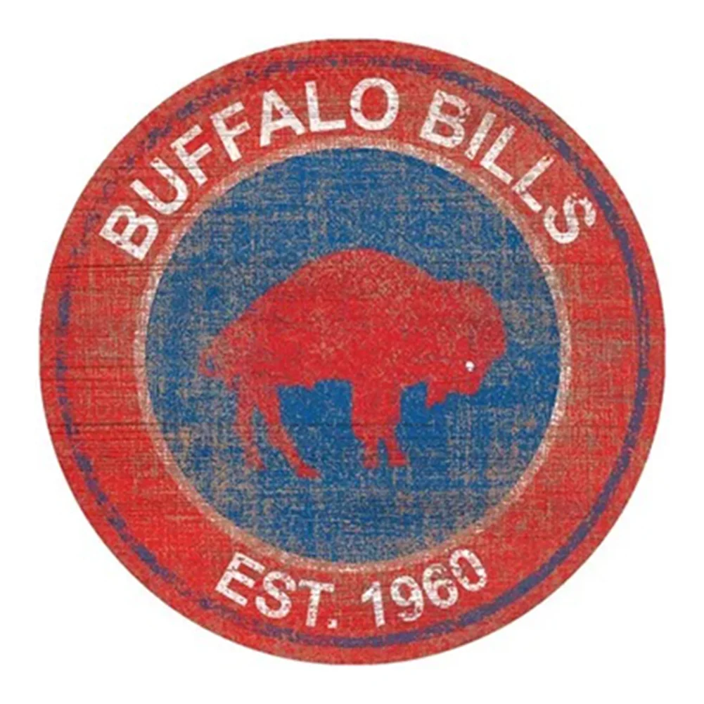 Full Round Diamond Painting - NFL Buffalo Bills(30*30cm)
