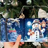 12pcs Christmas Diamond Painting Greeting Cards Diamond Art Christmas Cards Kit