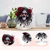 Dark Skull DIY Double-Sided Desktop Ornaments Diamond Art Kits