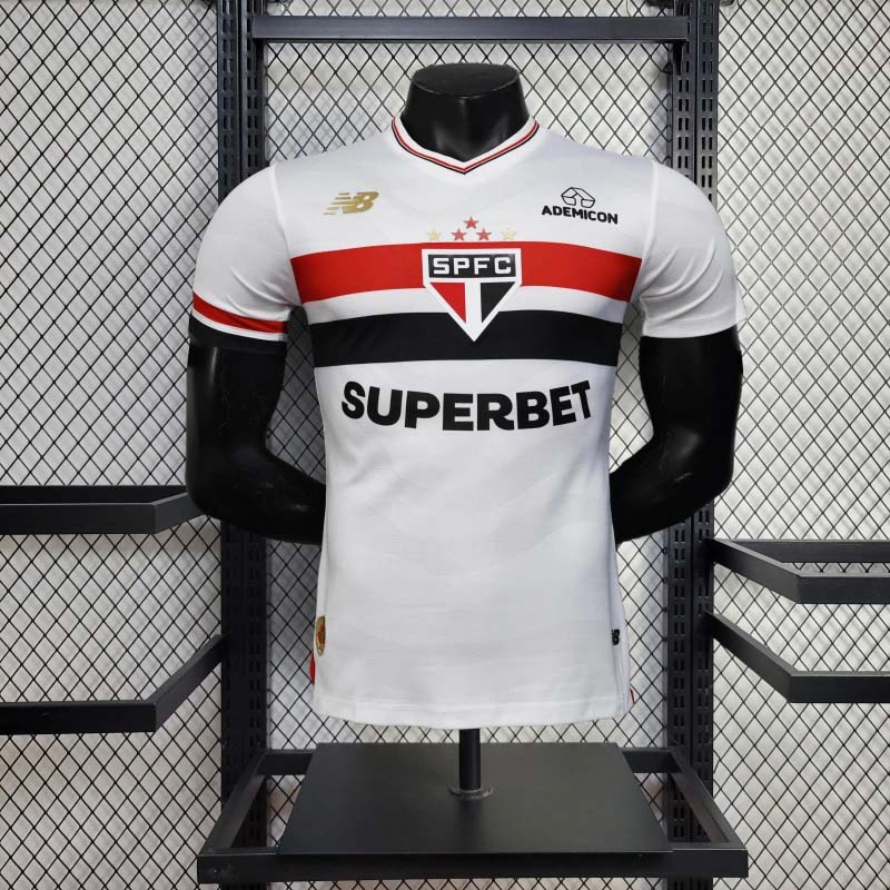 2025-2026 Player  Sao Paulo Home Football Shirt 1:1 Thai Quality- Maxi Kit