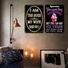 2PCS Phrase - Metal Tin Signs Set(12*16Inch)