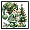 Christmas Tree Gnome-11CT Stamped Cross Stitch 40*40cm/15.75*15.75in tapestrymarket