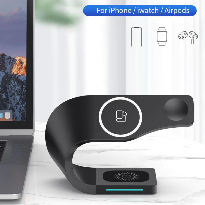 Four-in-one Magnetic Absorption Wireless Charger