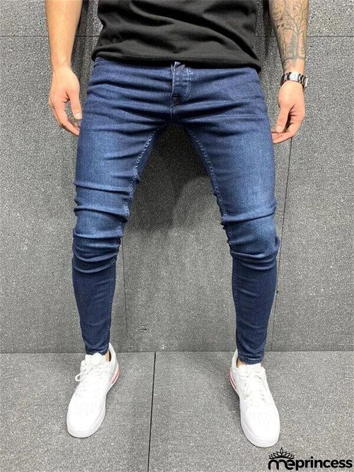 Trendy Simple Classic Bounce Jeans for Men