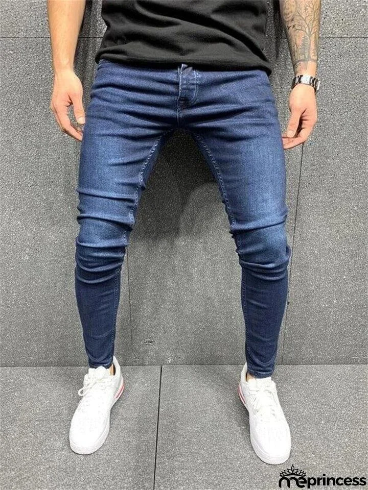Trendy Simple Classic Bounce Jeans for Men