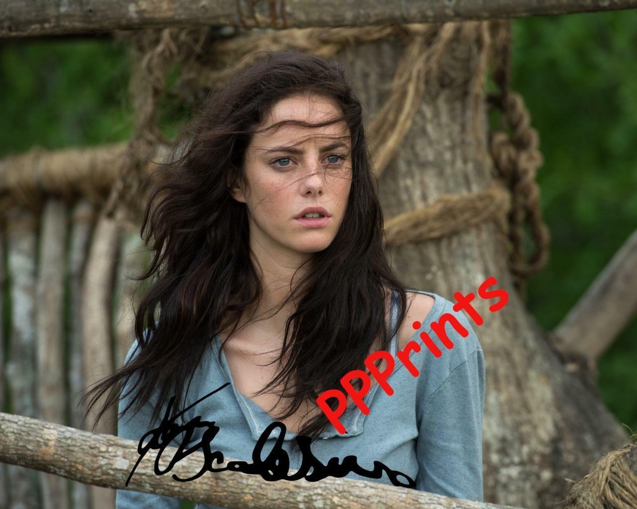 KAYA SCODELARIO THE MAZE RUNNER SIGNED AUTOGRAPHED 10X 8