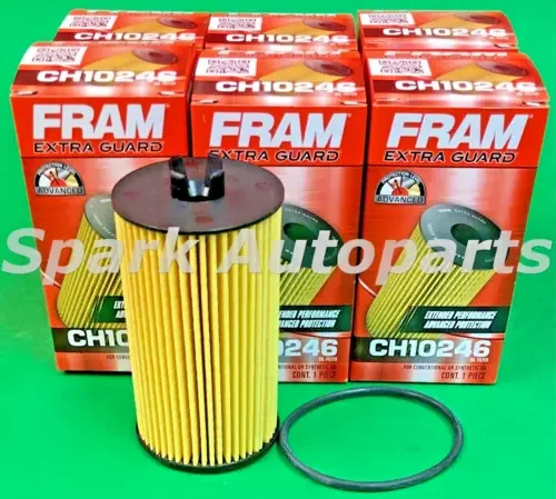 Dronehint Case of 6 Engine Oil Filter-Extra Guard FRAM CH10246 For CHEVROLET, GMC, BUICK (For: GMC) Parts