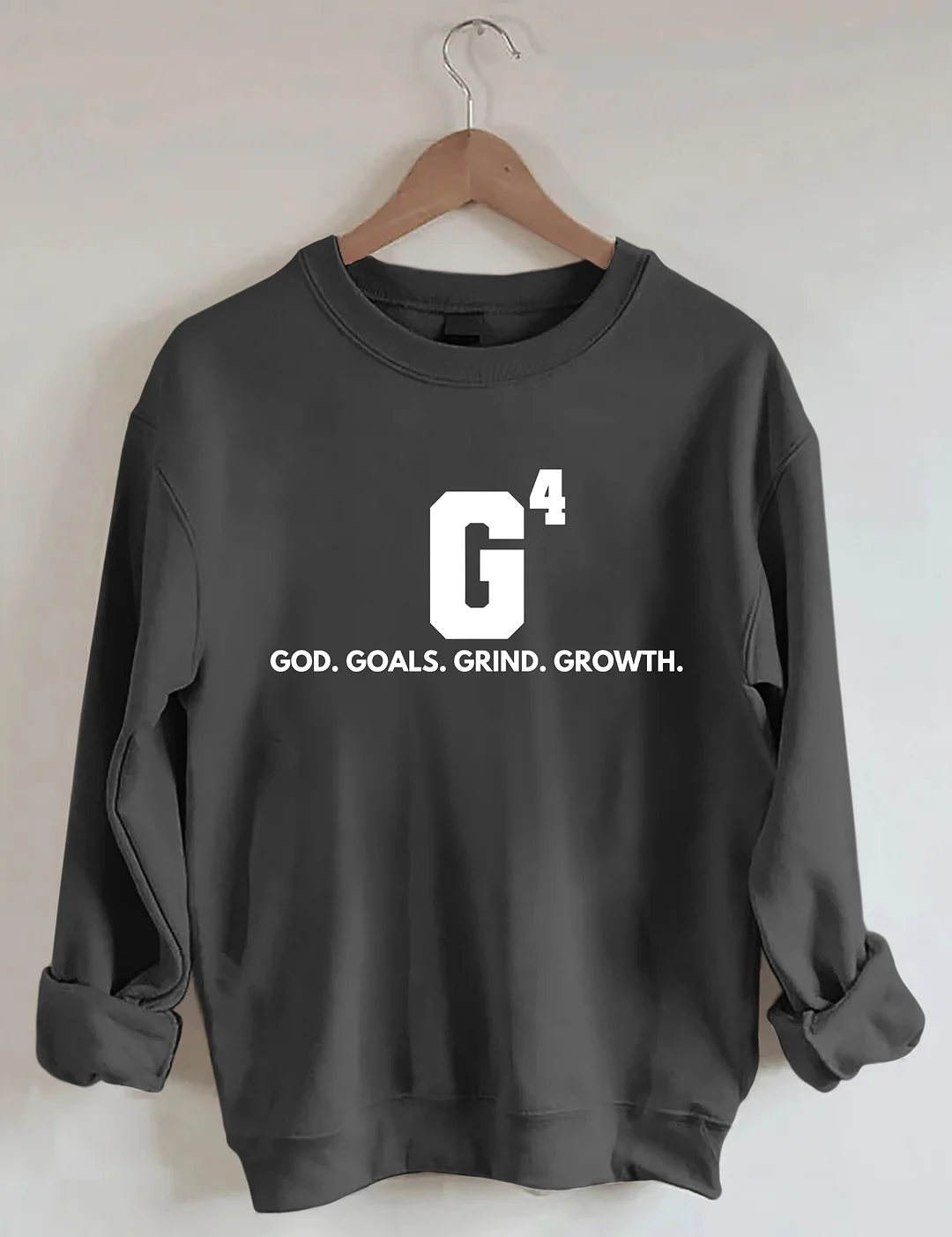 God Goals Grind Growth Sweatshirt